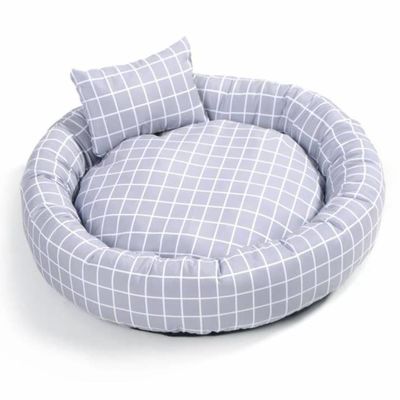 عمده فروشی تخت نرم گرم گرم حیوان خانگی با بالش دونات Cuddler Cats سگ تخت حیوان خانگی لوکس بدون ته لغزش