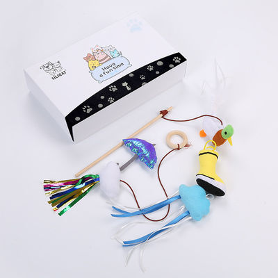 تعمیرات لیزری تیزر گربه اسباب بازی Wand Assorted Plush Vocal Shoes Birds Shape Cat Cat Toy