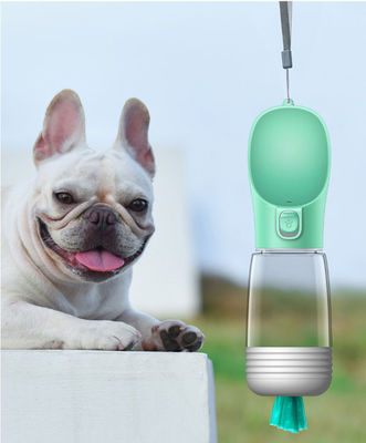 بطری آب مسافرتی سگ Hallupets Poop Holder Dogs برای پیاده روی سگ 350ml