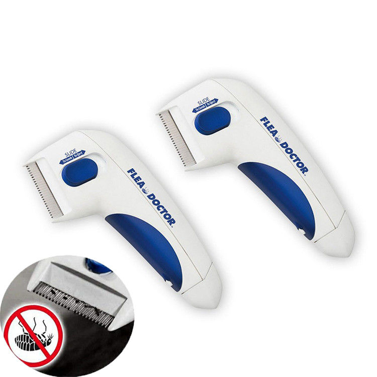 Hallupets Dog Pet Electric Electric Comb Remover برقی کک و شانه تیک