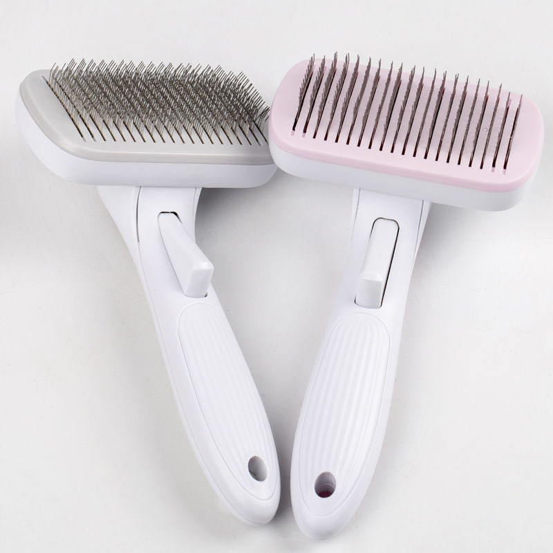 Au-To Pet Hair Remover Slicker Pet Shedding برس برس برای سگ گربه BSCI گواهینامه