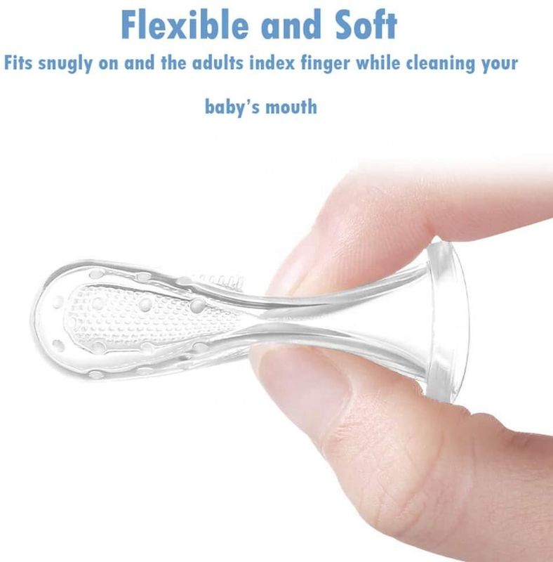 ابزار تمیز کردن سگ Bristle Silicone Dog Cleaning دندان مسواک سگ مراقبت از دهان مسواک حیوان خانگی