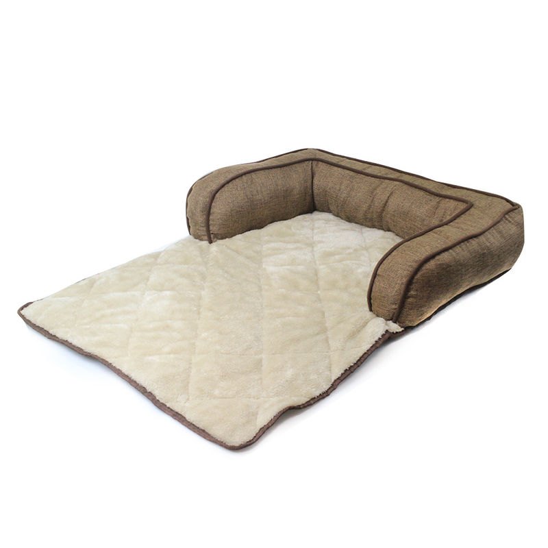 تخت خواب چند منظوره Fluffy Felt سگ تخت خواب حیوان خانگی تخت لاکچری ضد اثاثیه مبل حیوان خانگی برای حیوانات خانگی در خواب