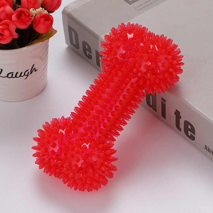 BSCI Cute Molar Dog Bite Toys Dog Chew اسباب بازی Squeaky Bone with Massage Particle