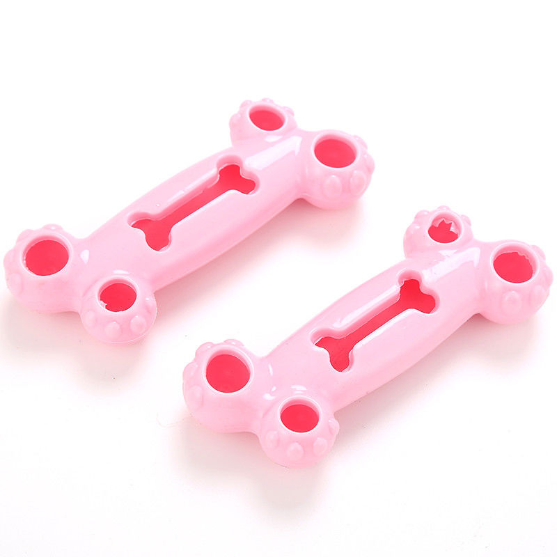سگهای مقاوم در برابر نیش TPR Bone Chew Toy برای بازی سگ