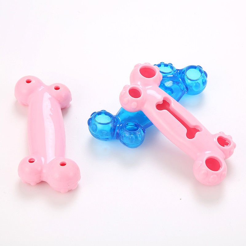 سگهای مقاوم در برابر نیش TPR Bone Chew Toy برای بازی سگ