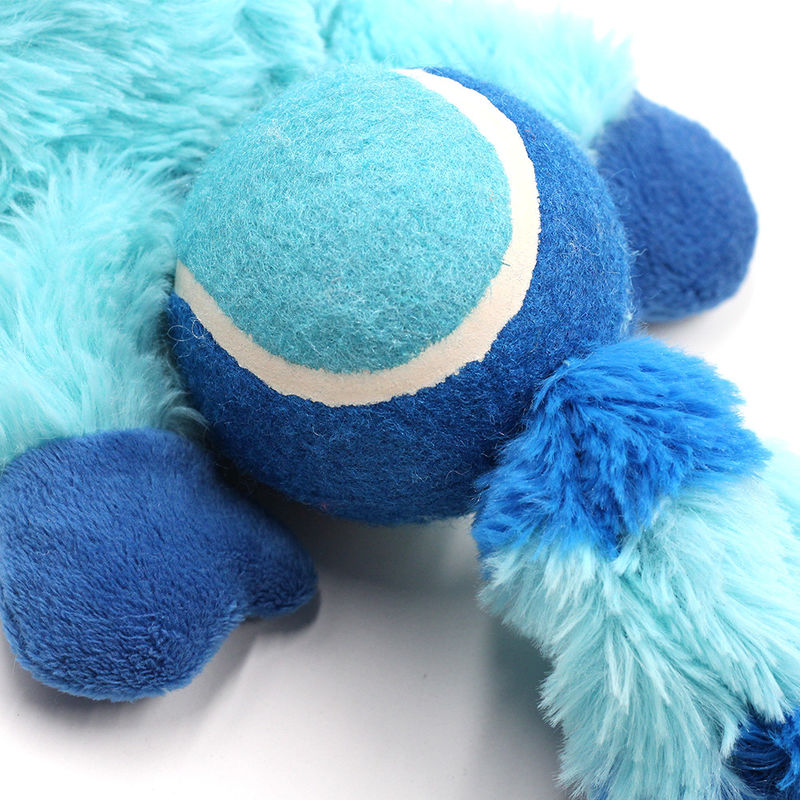Squeaky Plush Dog Toy Fox Raccoon Bite مقاوم در برابر سگ اسباب بازی های تعاملی Molar