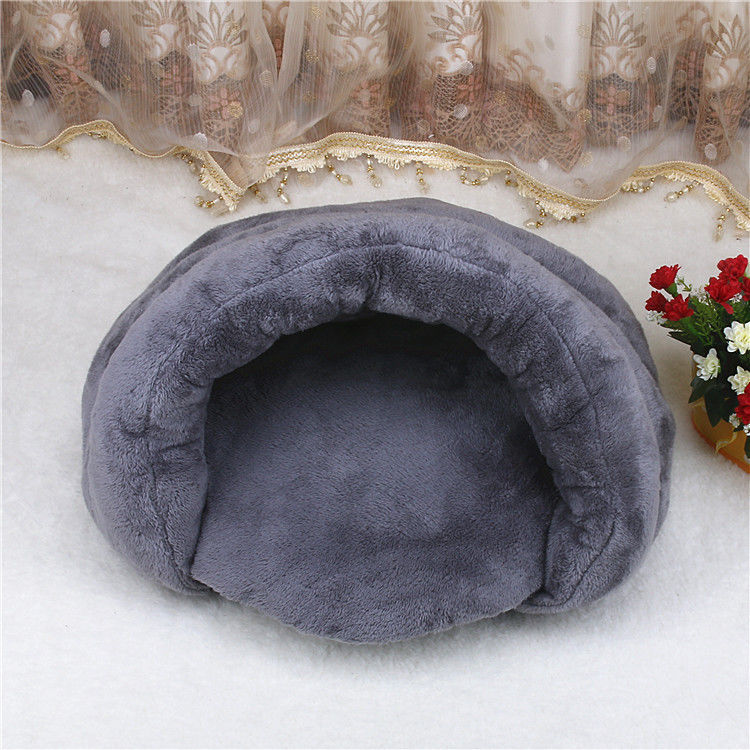 Fashion Cat Nest راحت تونل تخت خواب حیوان خانگی برای گربه گرم گربه تخت غار نرم گربه