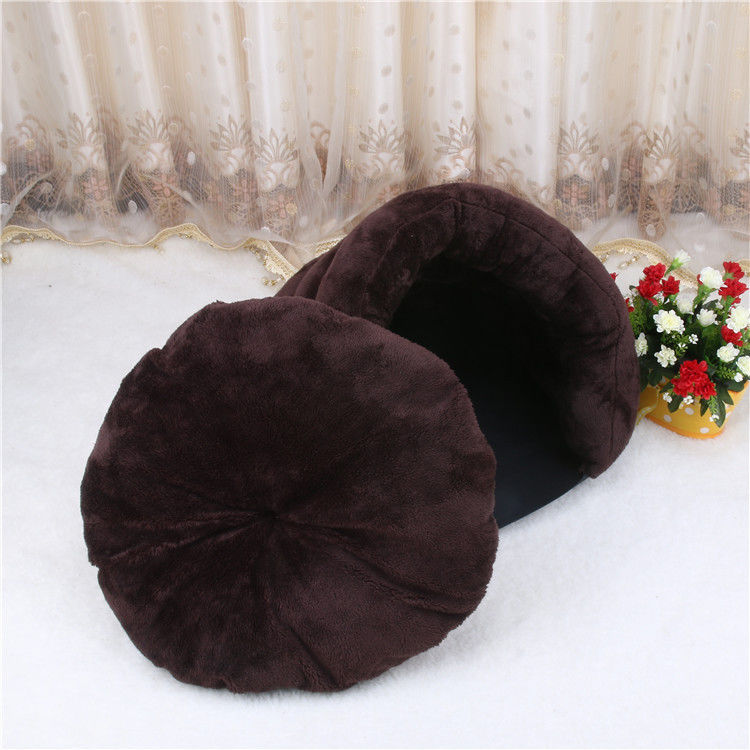 Fashion Cat Nest راحت تونل تخت خواب حیوان خانگی برای گربه گرم گربه تخت غار نرم گربه