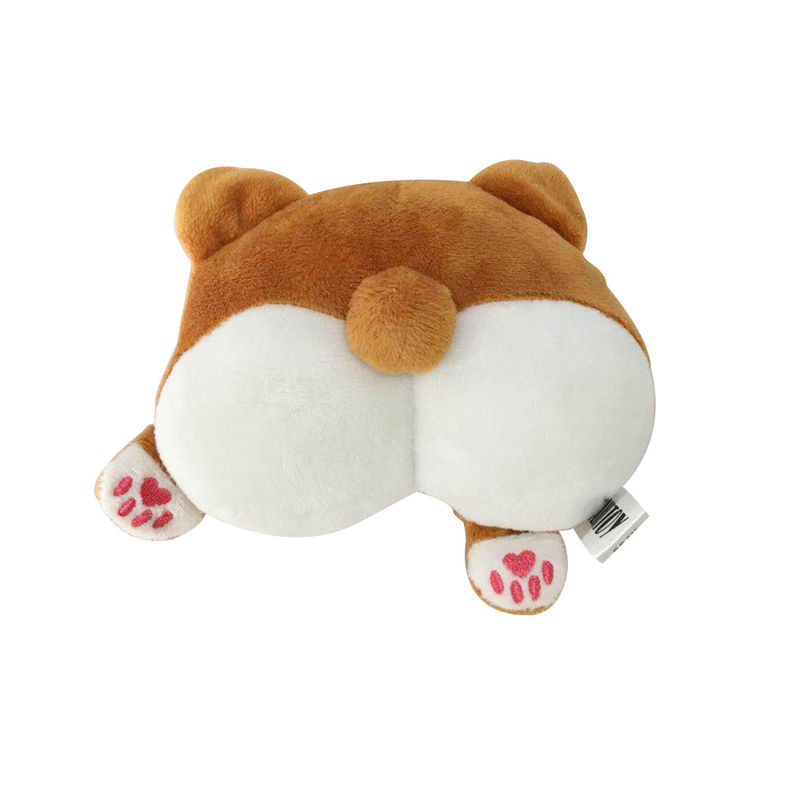 Corgi Butt Shape Dog Dog اسباب بازی نرم سگ مخمل خواب دار اسباب بازی 37 گرم