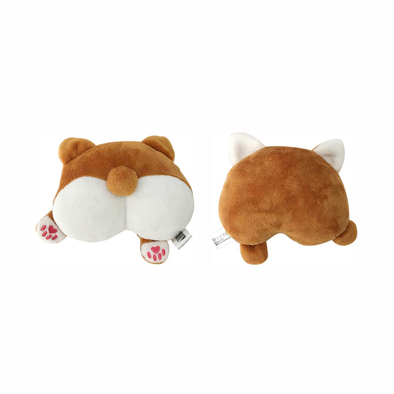 Corgi Butt Shape Dog Dog اسباب بازی نرم سگ مخمل خواب دار اسباب بازی 37 گرم