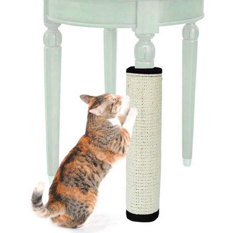 تابلوی خراش گربه ایویور رنگ محافظت از پاهای میز Sisal Hemp Cat Claw Toy