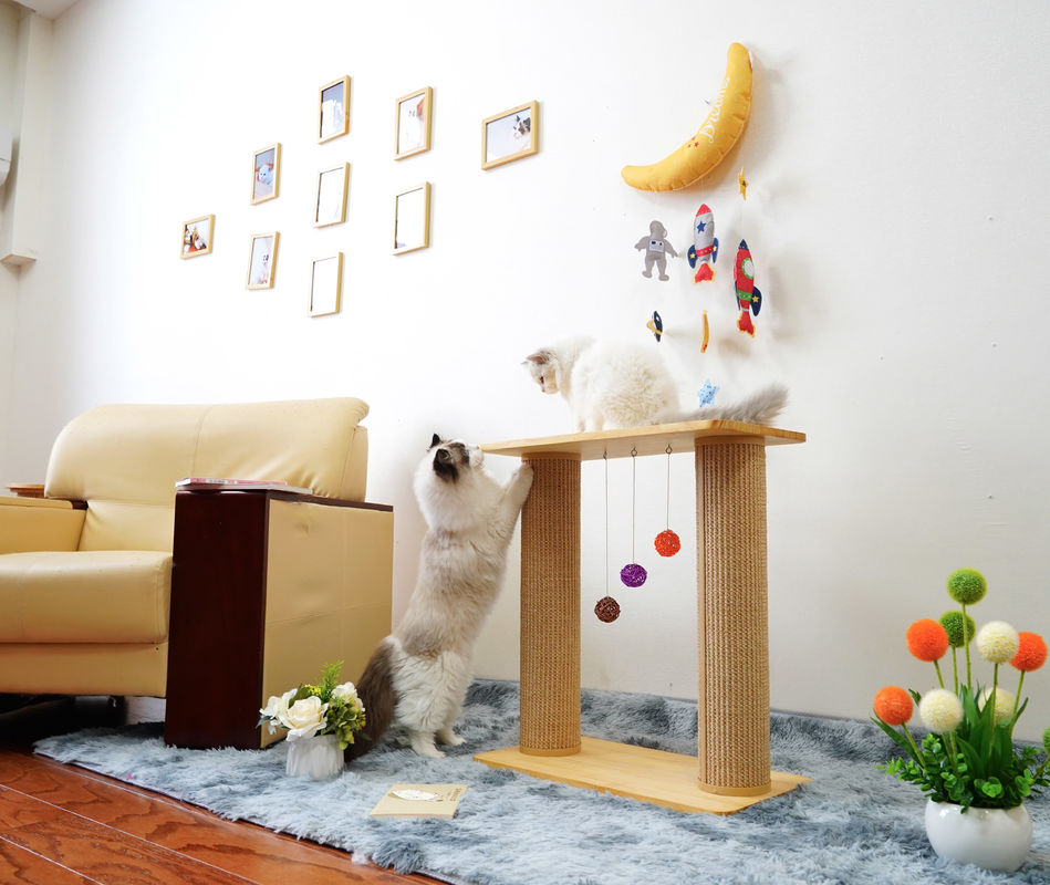 درخت تخته خراش دو لایه Solid Cat 60*30*63cm