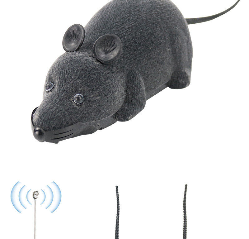 ترفند هدیه جدید بازی اسباب بازی Cat Pet Toys Wireless Remote Controlled Rat Toy