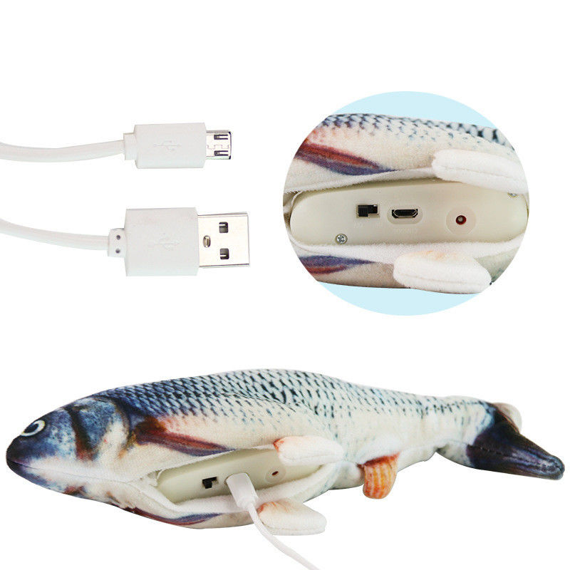 اسباب بازی برقی فلاپی اسباب بازی اسباب بازی Wiggle Fish Catnip اسباب بازی مخمل خواب دار اسباب بازی ماهیگیری رقصنده برای گربه ها
