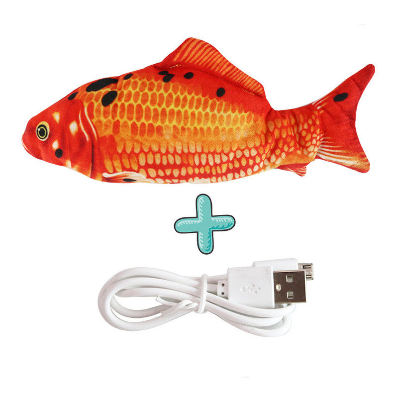 اسباب بازی برقی فلاپی اسباب بازی اسباب بازی Wiggle Fish Catnip اسباب بازی مخمل خواب دار اسباب بازی ماهیگیری رقصنده برای گربه ها