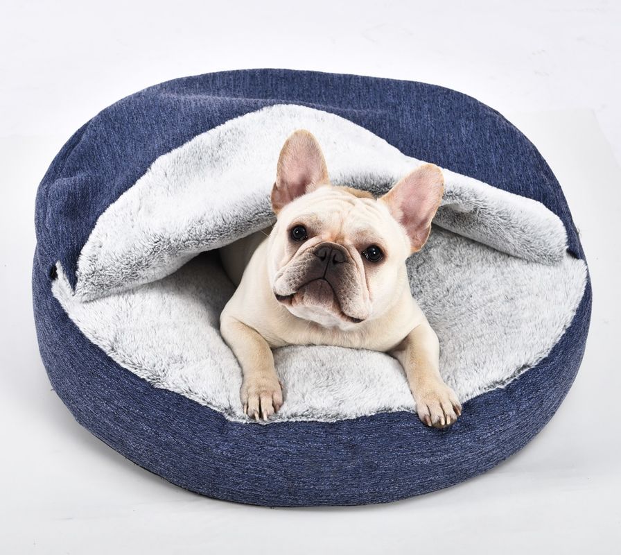 تخت خواب ضد اضطراب سگ Premium Nest Snuggler قابل شستشو بدون لغزش پایین حیوان خانگی تخت آرامش بخش
