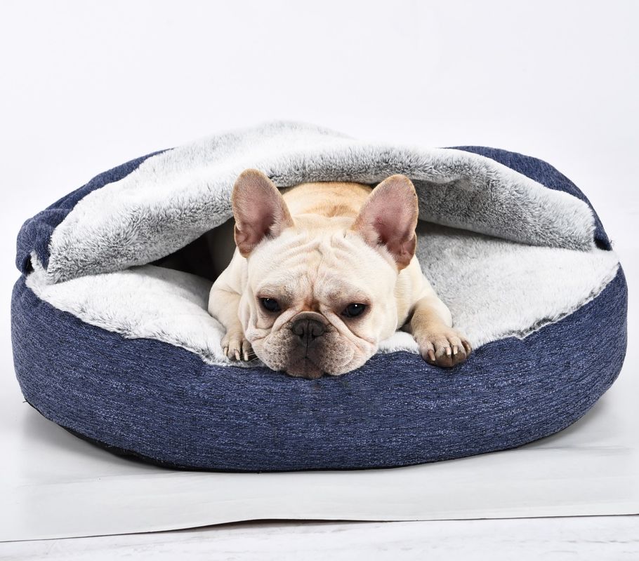 تخت خواب ضد اضطراب سگ Premium Nest Snuggler قابل شستشو بدون لغزش پایین حیوان خانگی تخت آرامش بخش