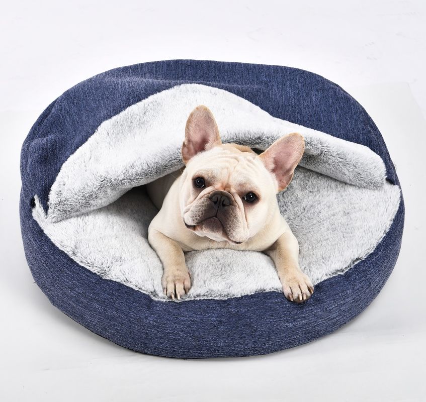 تخت خواب ضد اضطراب سگ Premium Nest Snuggler قابل شستشو بدون لغزش پایین حیوان خانگی تخت آرامش بخش