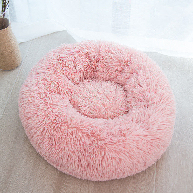 تخت خواب حیوان خانگی مخمل خواب دار با کیفیت بالا لوکس فوق العاده نرم کرکی دم دستی گربه سگ Nest Faux Fur Dog تخت آرامش بخش