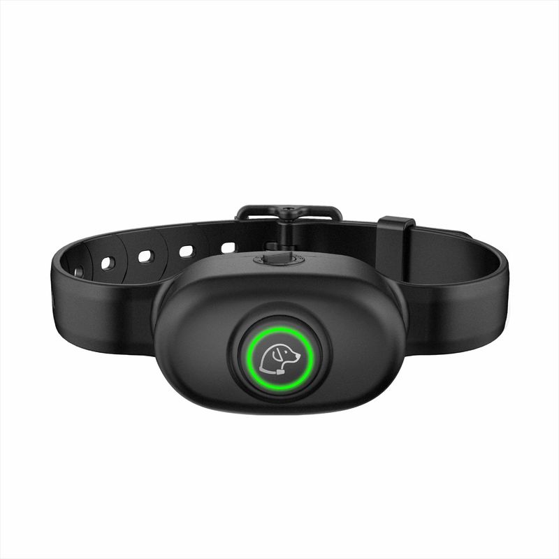 Sustainable Stop Barking Dog Collar بی ضرر آموزش سبک وزن دستگاه های بازدارنده هوشمند 190 گرم