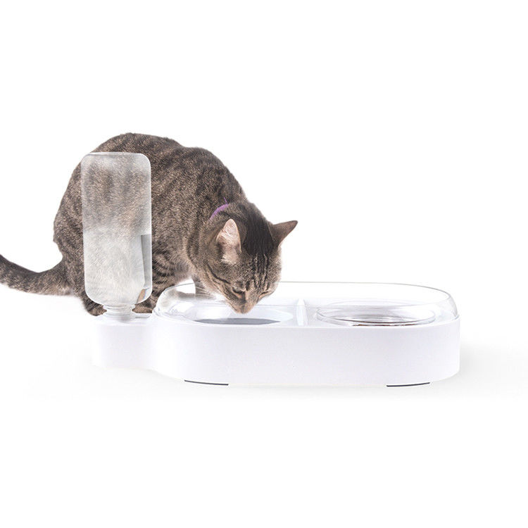 تغذیه سگ حرفه ای اتوماتیک جدا شده Strake Spof Proof Dog 2 فیدر سگ