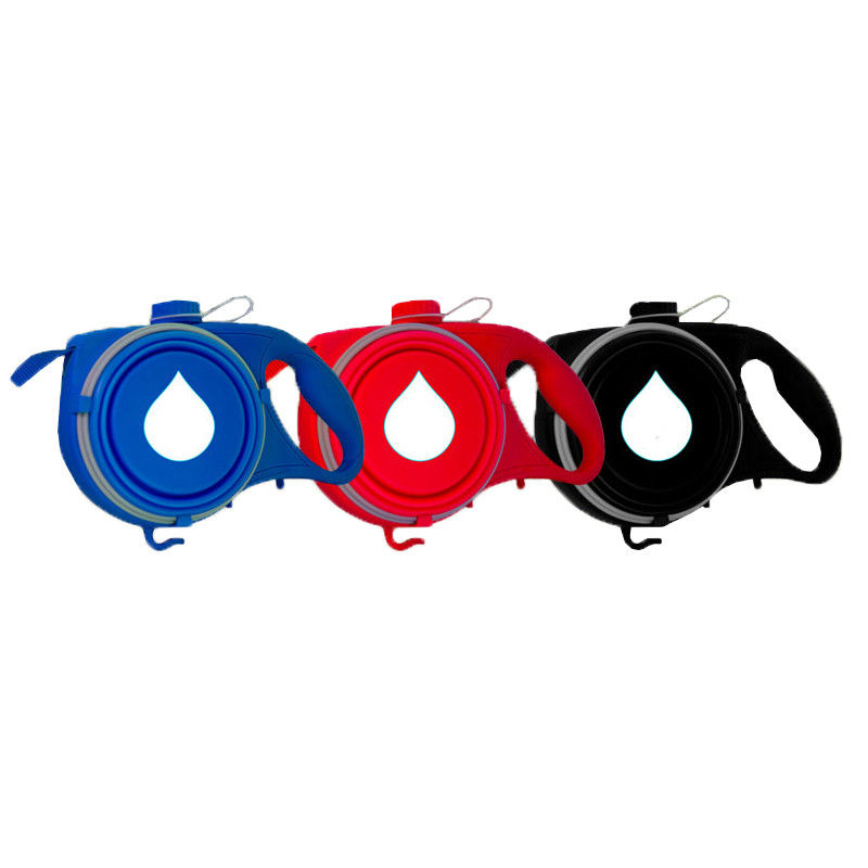 بطری آب مسافرتی Nylon Pet Leash Dogs با کیسه ضایعات کیسه زباله
