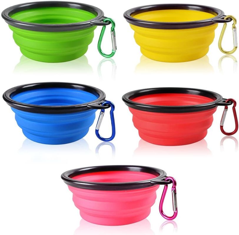 TPE Foldable Travel Travel Collapsible Bowl Expandable for Pet Cat