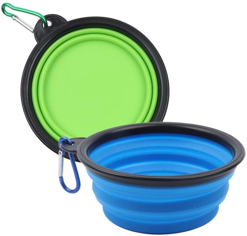 TPE Foldable Travel Travel Collapsible Bowl Expandable for Pet Cat
